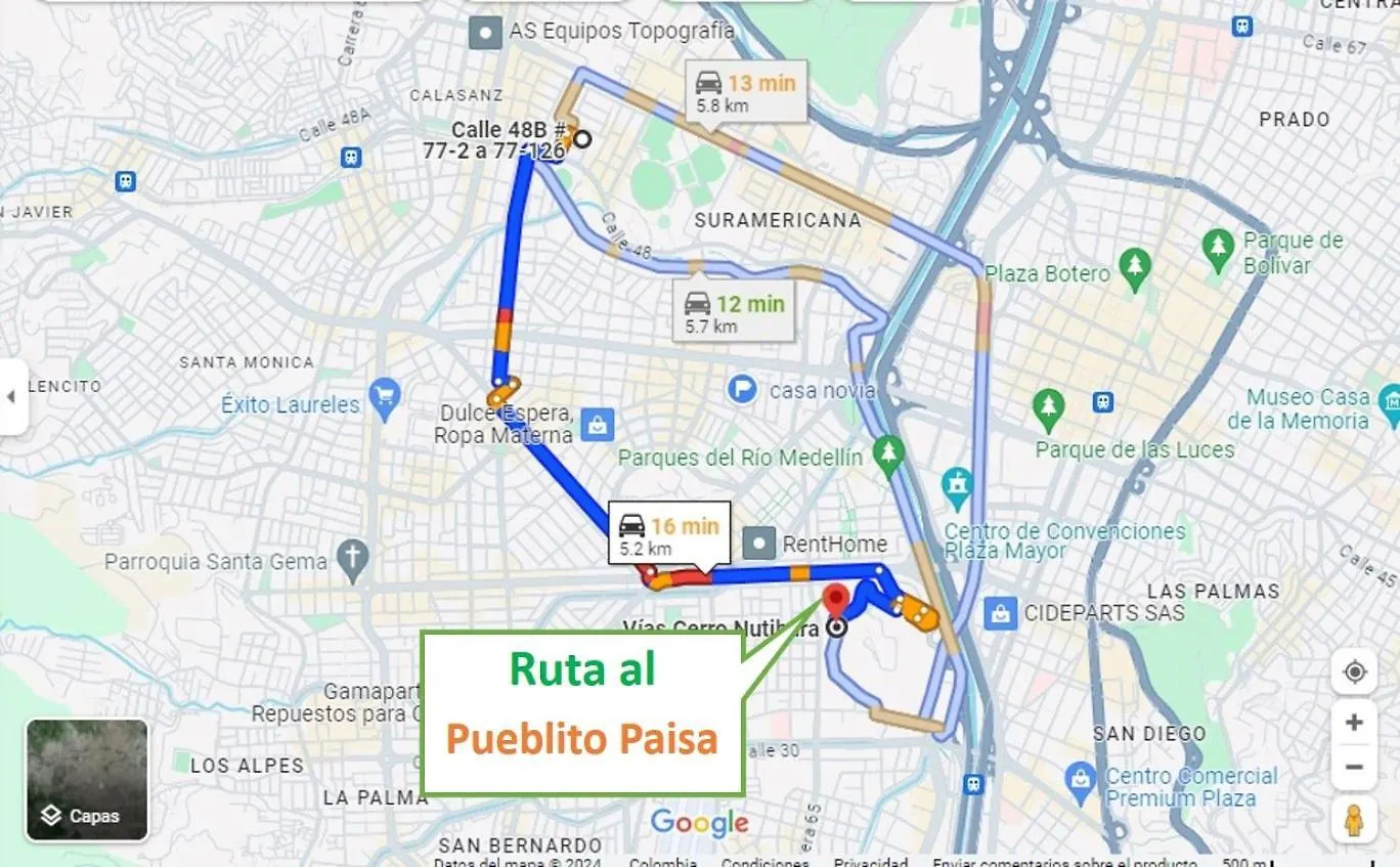 Quarto em Acomodações Particulares Descansa Y Explora Habitacion Privada En Medellin C